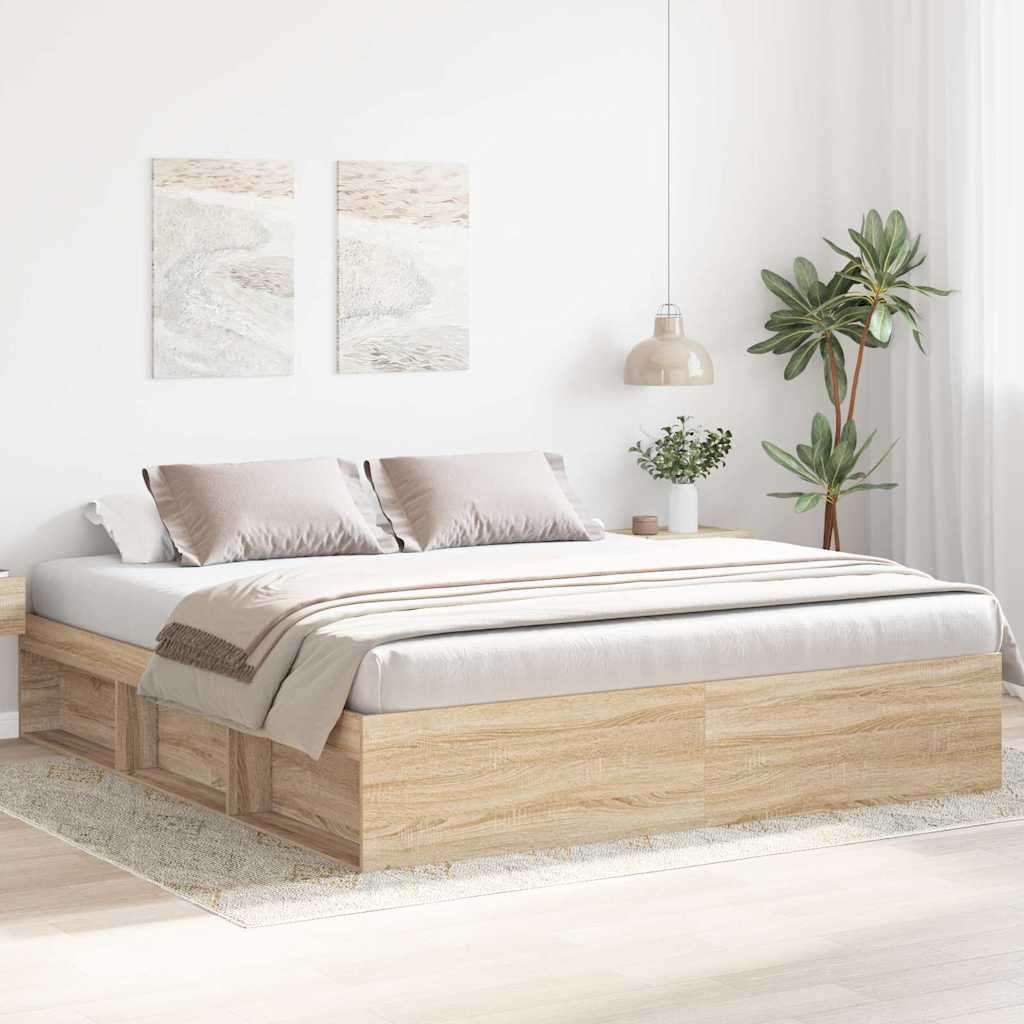 Sengeramme Sonoma Eik 180X200 Cm