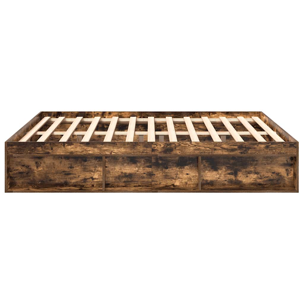 Sengeramme Røkt Eik 180X200 Cm