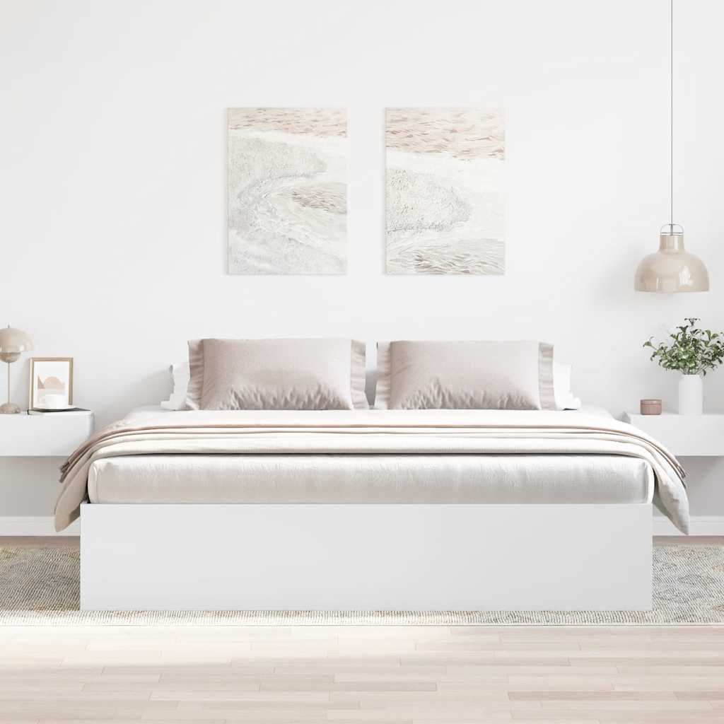 Sengeramme Hvit 200X200 Cm