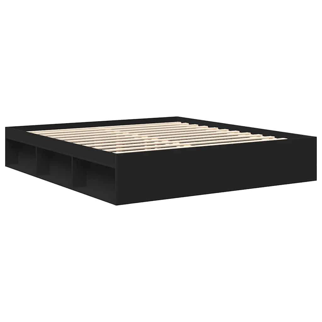 Sengeramme Svart 200X200 Cm
