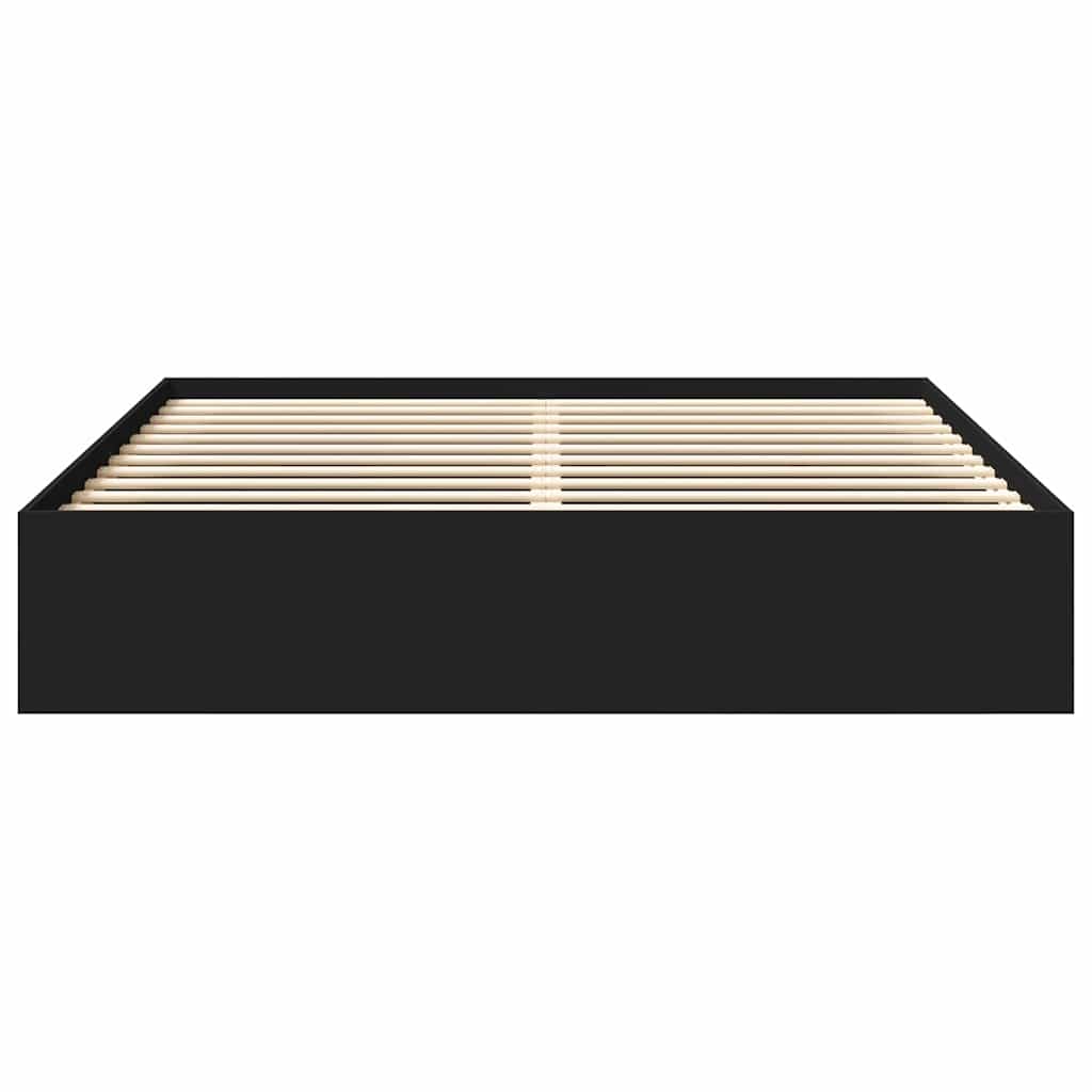 Sengeramme Svart 200X200 Cm