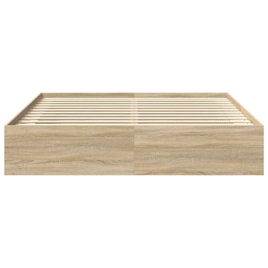 Sengeramme Sonoma Eik 200X200 Cm