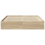 Sengeramme Sonoma Eik 200X200 Cm