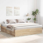 Sengeramme Sonoma Eik 200X200 Cm