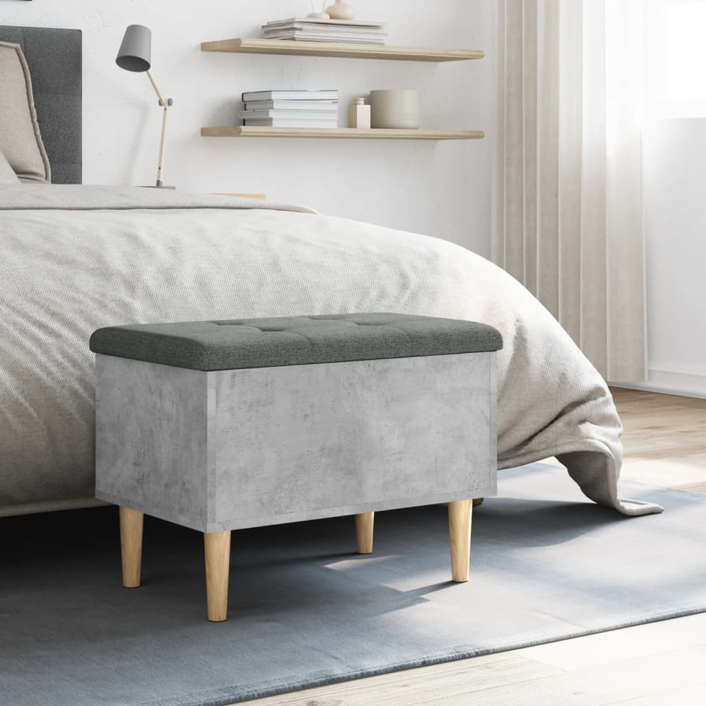 Skobenk Betonggrå 62X42X46 Cm Sponplater