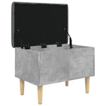 Skobenk Betonggrå 62X42X46 Cm Sponplater