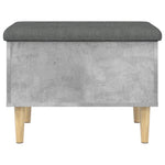Skobenk Betonggrå 62X42X46 Cm Sponplater
