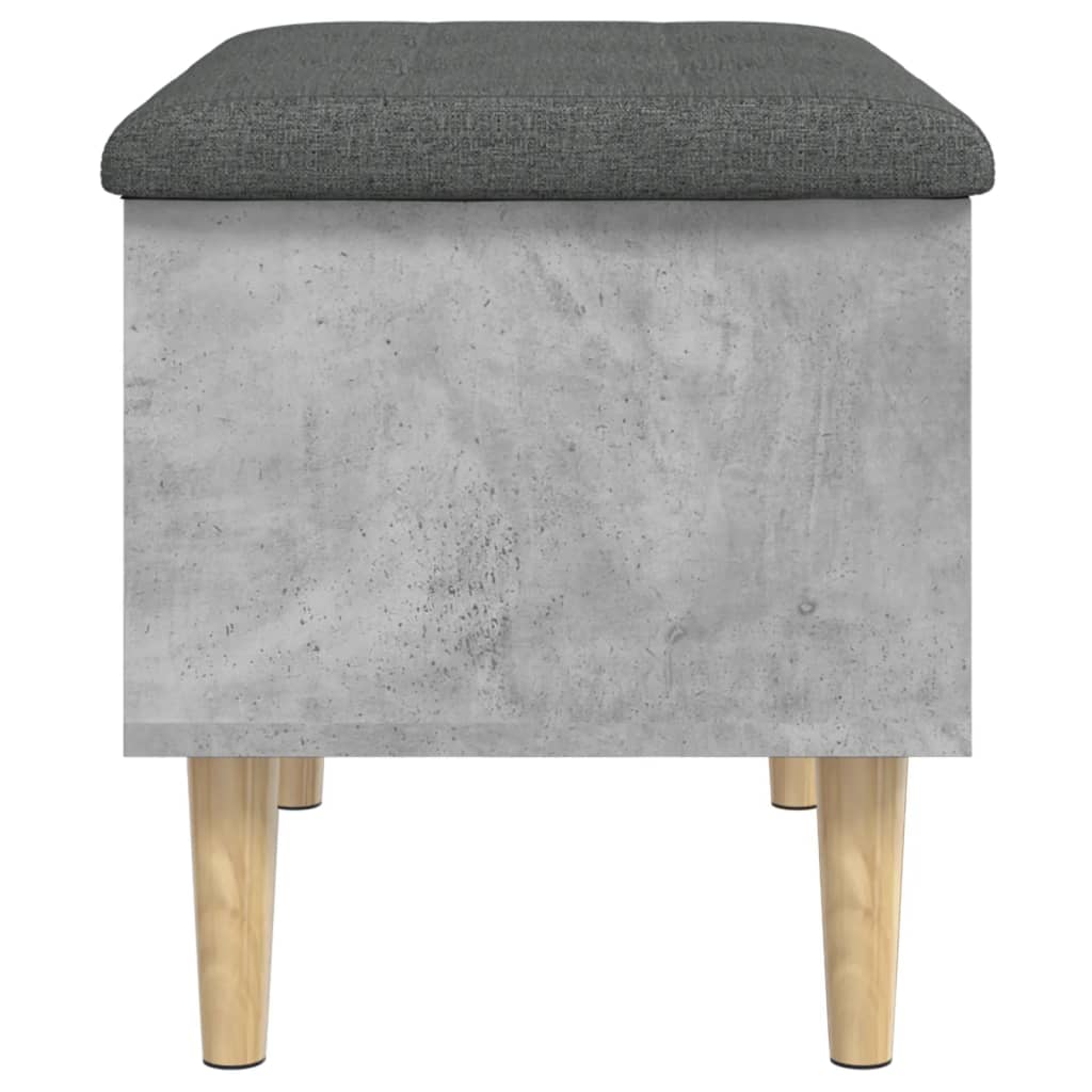 Skobenk Betonggrå 62X42X46 Cm Sponplater
