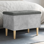 Skobenk Betonggrå 62X42X46 Cm Sponplater