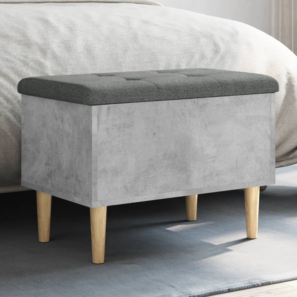 Skobenk Betonggrå 62X42X46 Cm Sponplater