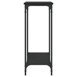 Konsollbord Svart 101X30,5X75 Cm Konstruert Tre