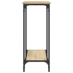 Konsollbord Sonoma Eik 101X30,5X75 Cm Konstruert Tre