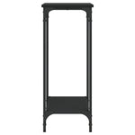 Konsollbord Svart 75X30,5X75 Cm Konstruert Tre