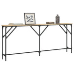 Konsollbord Sonoma Eik 180X23X75 Cm Konstruert Tre