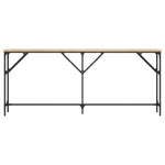Konsollbord Sonoma Eik 180X23X75 Cm Konstruert Tre