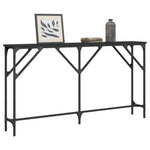 Konsollbord Svart 140X23X75 Cm Konstruert Tre