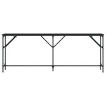 Konsollbord Svart 200X29X75 Cm Konstruert Tre