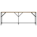 Konsollbord Sonoma Eik 200X29X75 Cm Konstruert Tre