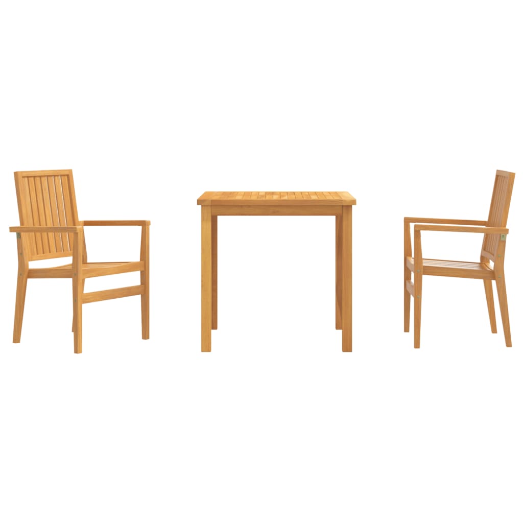 Hagespisegruppe 3 Deler Heltre Teak