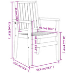 Hagespisegruppe 3 Deler Heltre Teak
