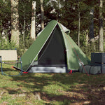 Kuppeltelt For Camping 2 Personer Grønn Vanntett