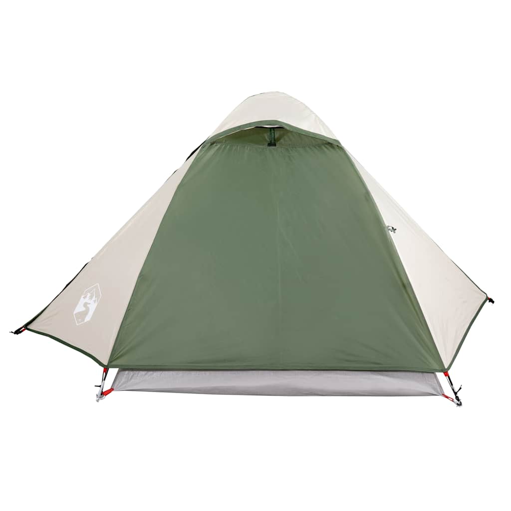 Kuppeltelt For Camping 2 Personer Grønn Vanntett