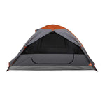 Kuppeltelt For Camping 2 Personer Oransje Vanntett