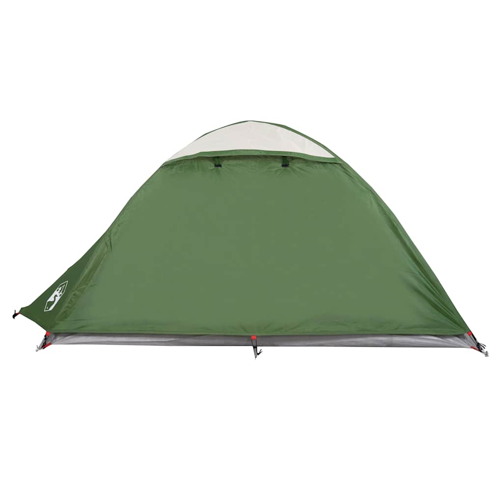 Kuppeltelt For Camping 2 Personer Grønn Vanntett