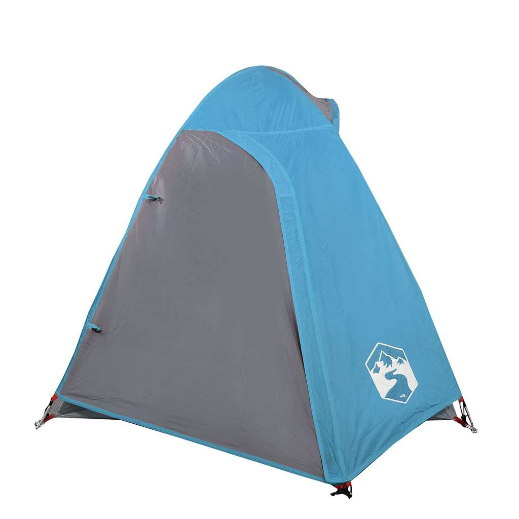 Kuppeltelt For Camping 1 Person Blå Vanntett