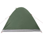 Kuppeltelt For Camping 3 Personer Grønn Vanntett