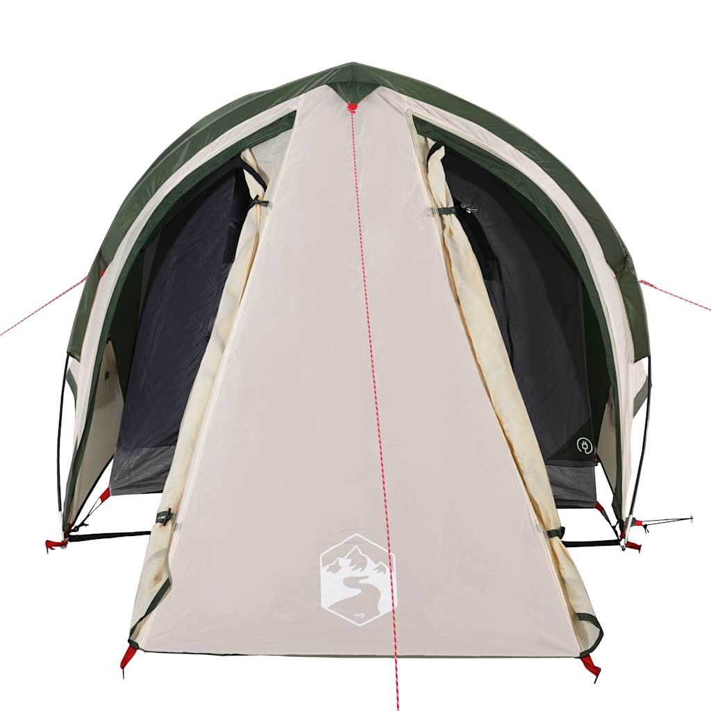 Kuppeltelt For Camping 2 Personer Grønn Vanntett