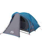 Kuppeltelt For Camping 1 Person Blå Vanntett