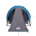 Kuppeltelt For Camping 1 Person Blå Vanntett