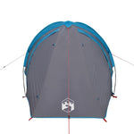 Kuppeltelt For Camping 1 Person Blå Vanntett