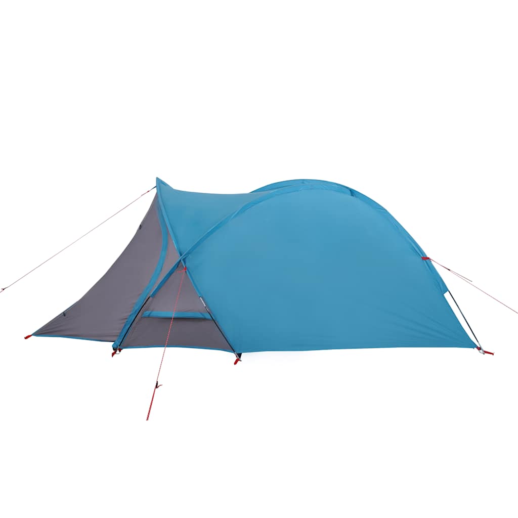 Kuppeltelt For Camping 1 Person Blå Vanntett