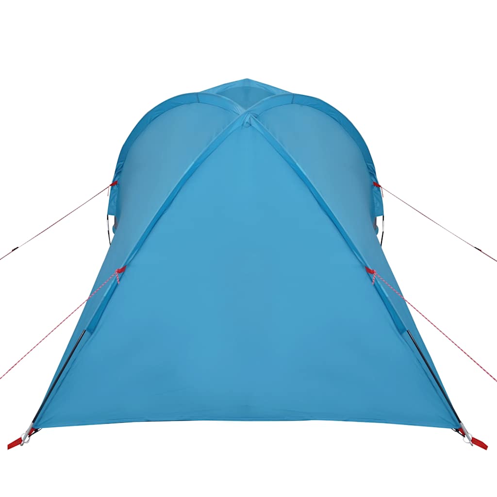Kuppeltelt For Camping 1 Person Blå Vanntett