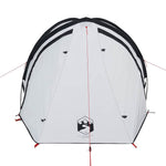 Kuppeltelt For Camping 2 Personer Hvit Blendingsstoff Vanntett