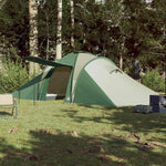 Kuppeltelt For Camping 6 Personer Grønn Vanntett