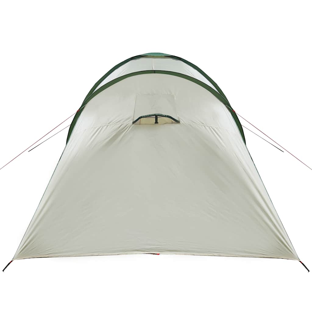 Kuppeltelt For Camping 6 Personer Grønn Vanntett