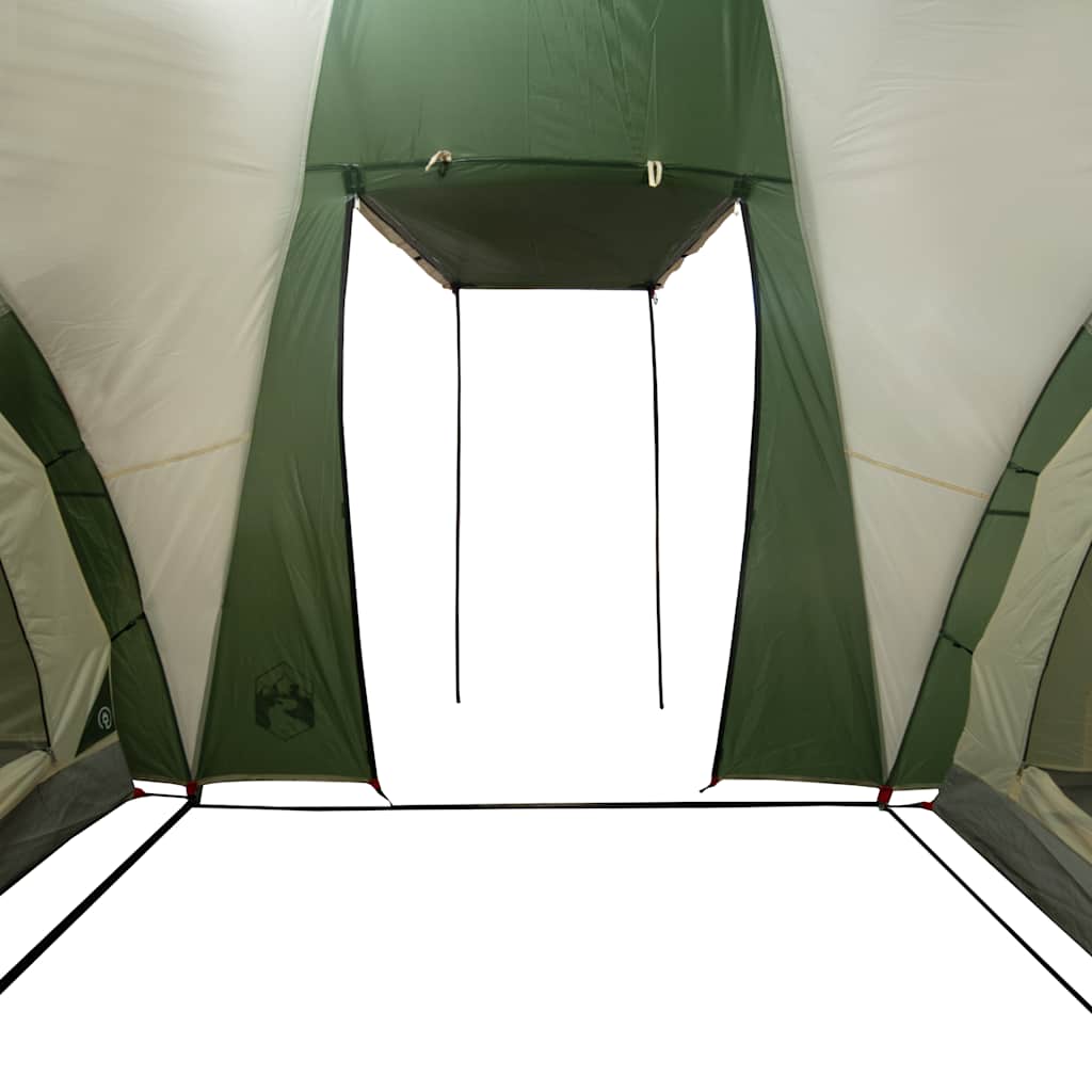 Kuppeltelt For Camping 6 Personer Grønn Vanntett