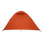 Kuppeltelt For Camping 4 Personer Oransje Vanntett