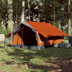 Campingtelt 2 Personer Grå Og Oransje Vanntett
