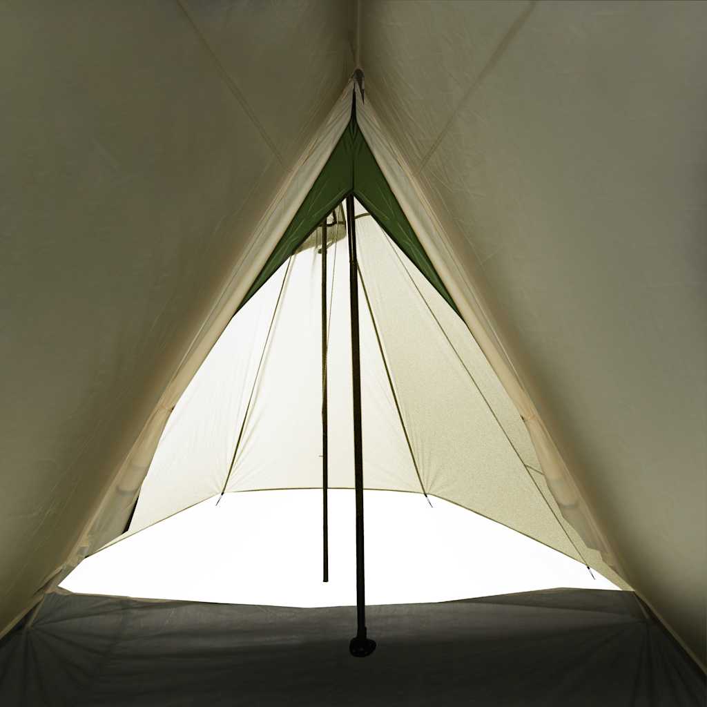 Campingtelt 3 Personer Grønn Vanntett