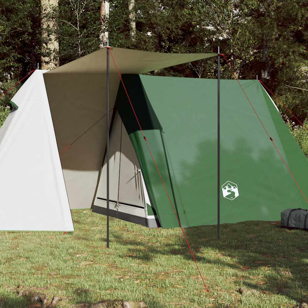 Campingtelt 3 Personer Grønn Vanntett