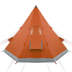 Campingtelt Tipi 4 Personer Oransje Vanntett