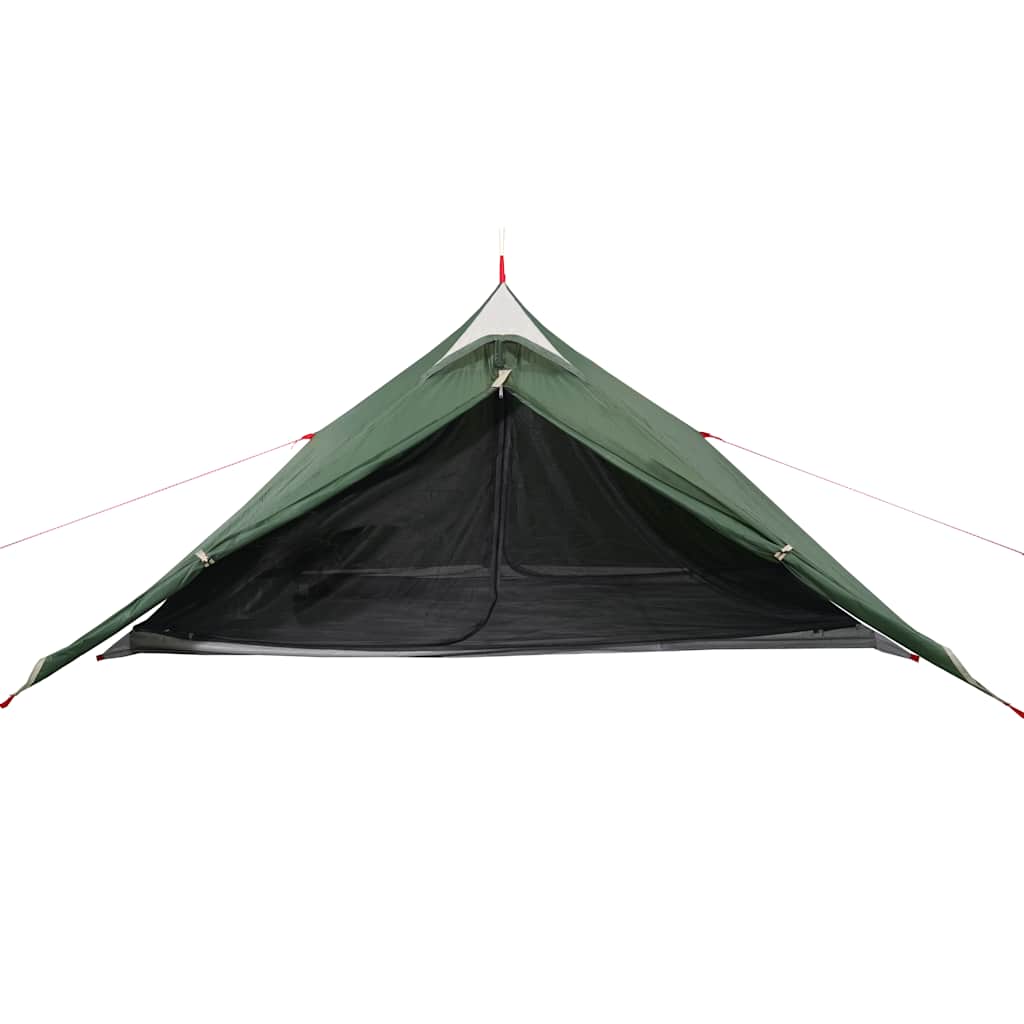 Campingtelt Tipi 1 Person Grønn Vanntett
