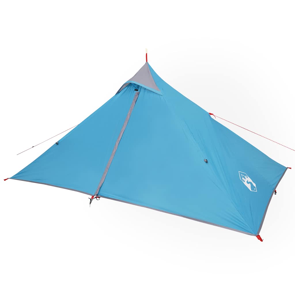 Campingtelt Tipi 1 Person Blå Vanntett
