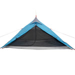 Campingtelt Tipi 1 Person Blå Vanntett