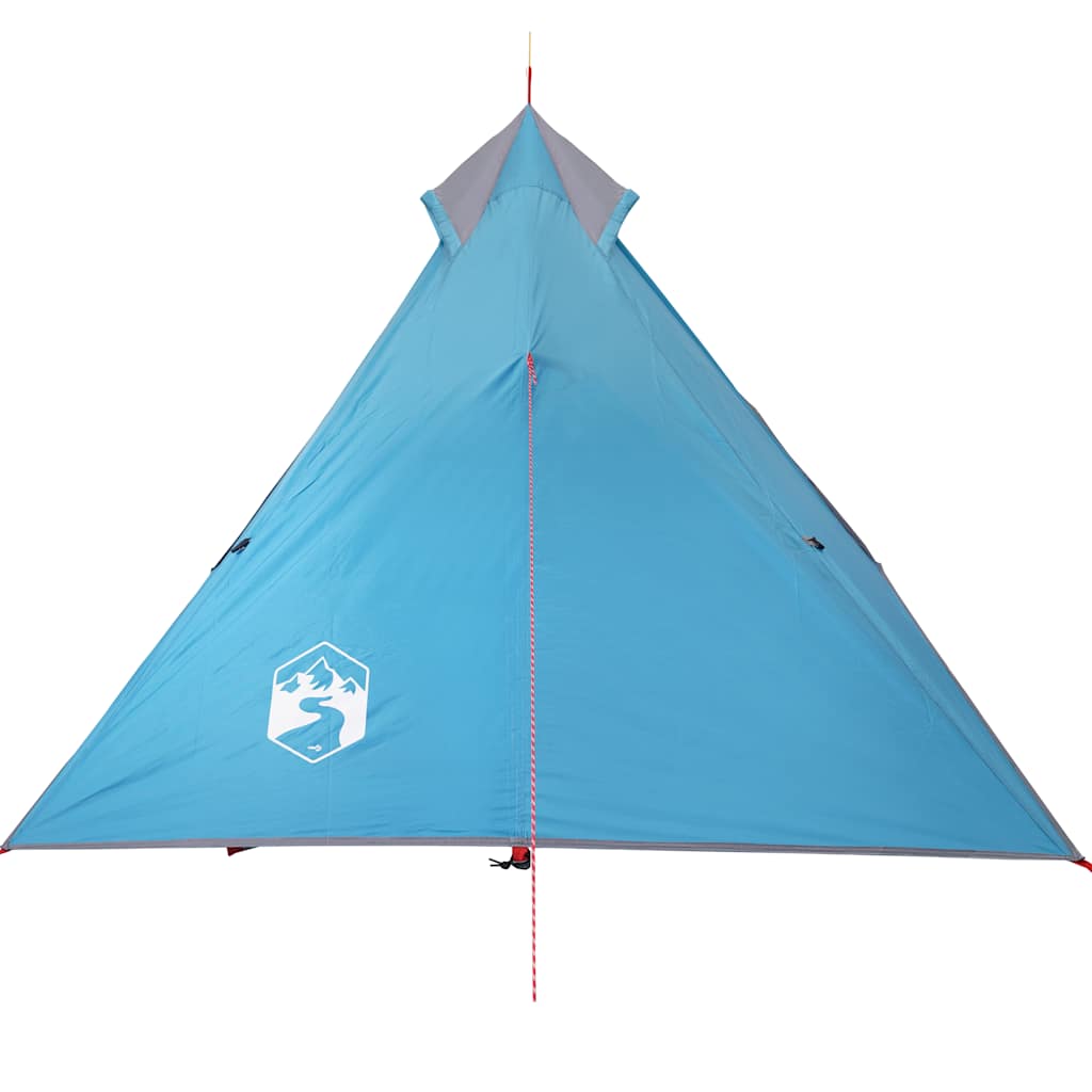 Campingtelt Tipi 1 Person Blå Vanntett