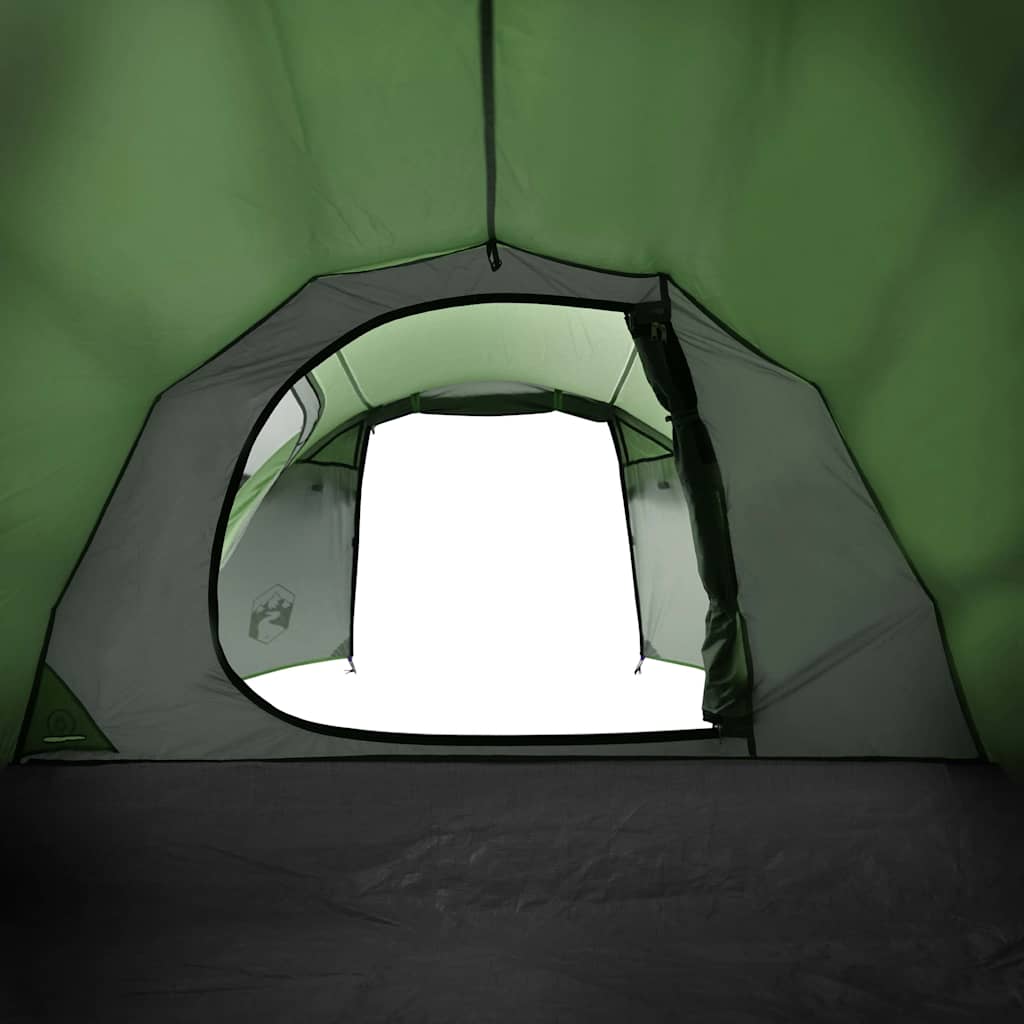 Tunneltelt For Camping 2 Personer Grønn Vanntett